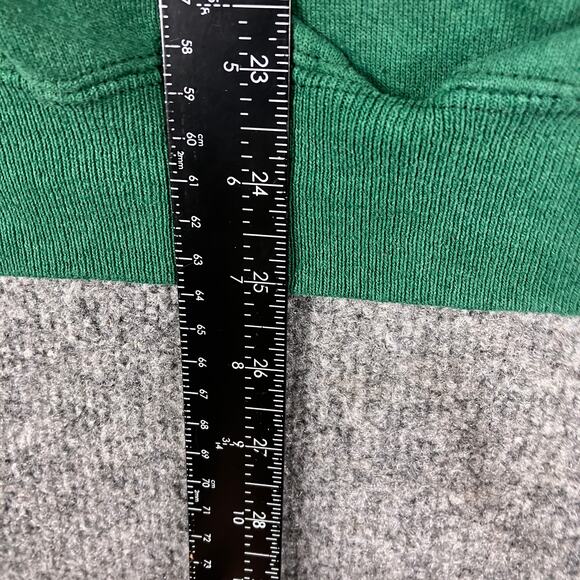 Vintage Birds Sweatshirt Womens Size L Green Cardinal Graphic Winter Crewneck - Picture 6 of 10